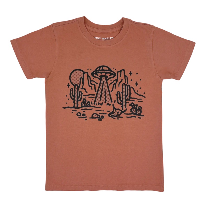 Tiny Whales Wild West Encounters Tee