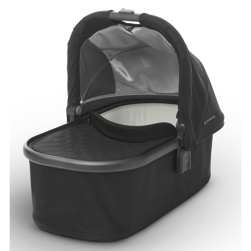 UPPAbaby Open Box Bassinet – Jake (Black/Carbon)