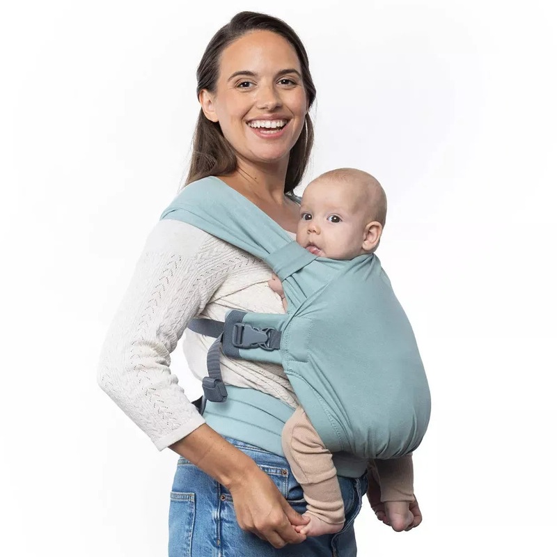 Bliss 2-in-1 Hybrid Baby Carrier & Wrap – Sea Mist