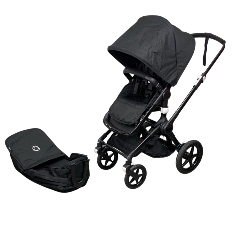 Bugaboo Fox 3 Stroller, 2022, Black, Midnight Black