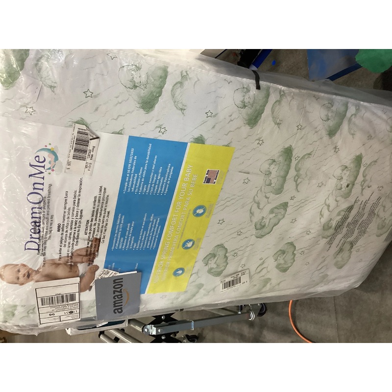 Dream On Me, Nirvana 6 96 Coil Inner Spring Crib And Toddler Mattress I Waterproof I Green Guard Gold Certified I 10 Years Manufacture Warranty I Vinyl Cover I Made In The U.S.A