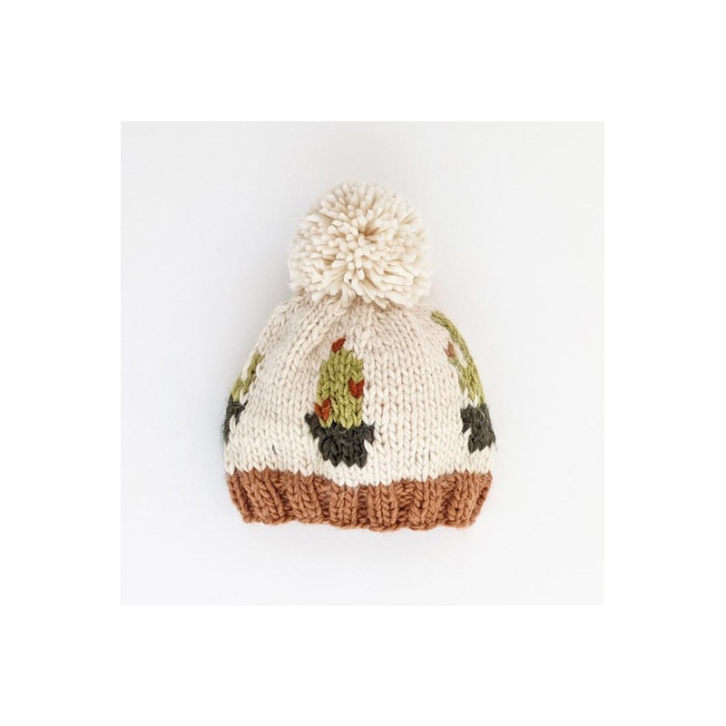 Huggalugs Cactus Knit Beanie Hat