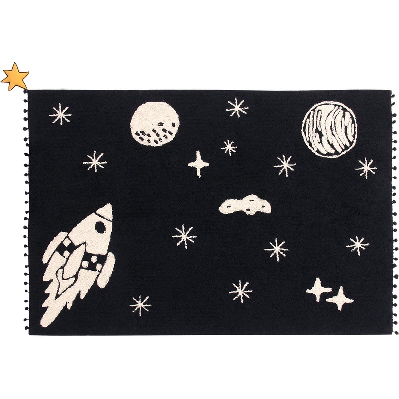 Lorena Canals Galaxy Rug – Universe (4′ 7” x 6′ 7”)
