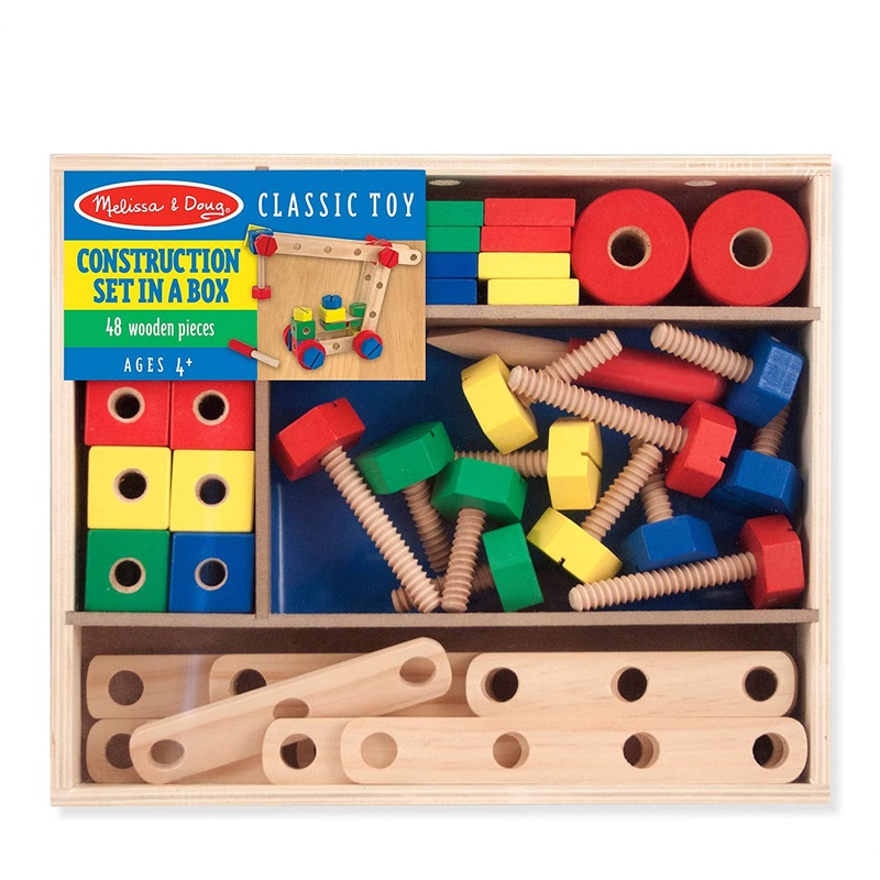 Melissa & Doug Construction Building Set in the Box