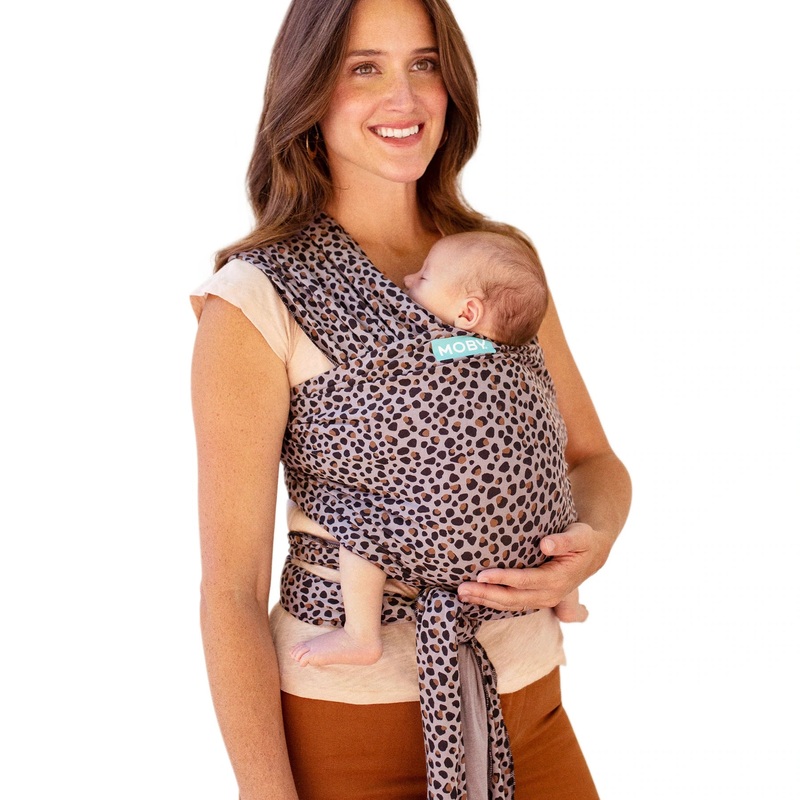 Moby Classic Wrap Baby Carrier, Leopard