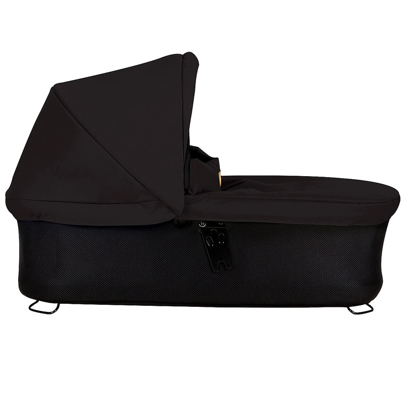 Mountain Buggy Carrycot Plus for Swift & Mini – Black