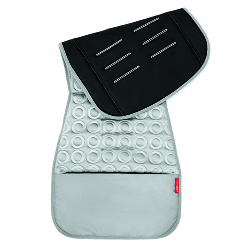 Skip Hop Waterproof Cushioned Memory Foam Stroller and Seat Liner, Universal Fit, Platinum
