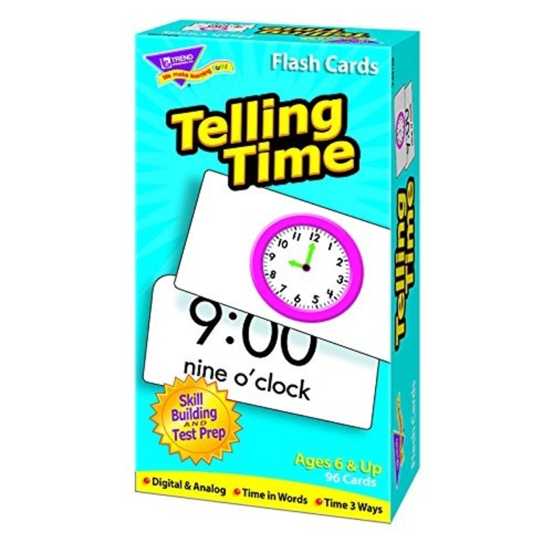 Telling Time Flash Cards
