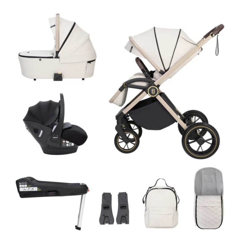 Babymore – Kai Travel System Pecan with Base  Sandstone