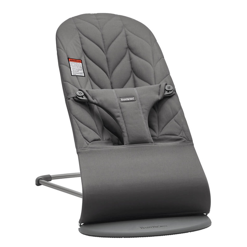 Bouncer Bliss Cotton Petal Quilt Anthracite