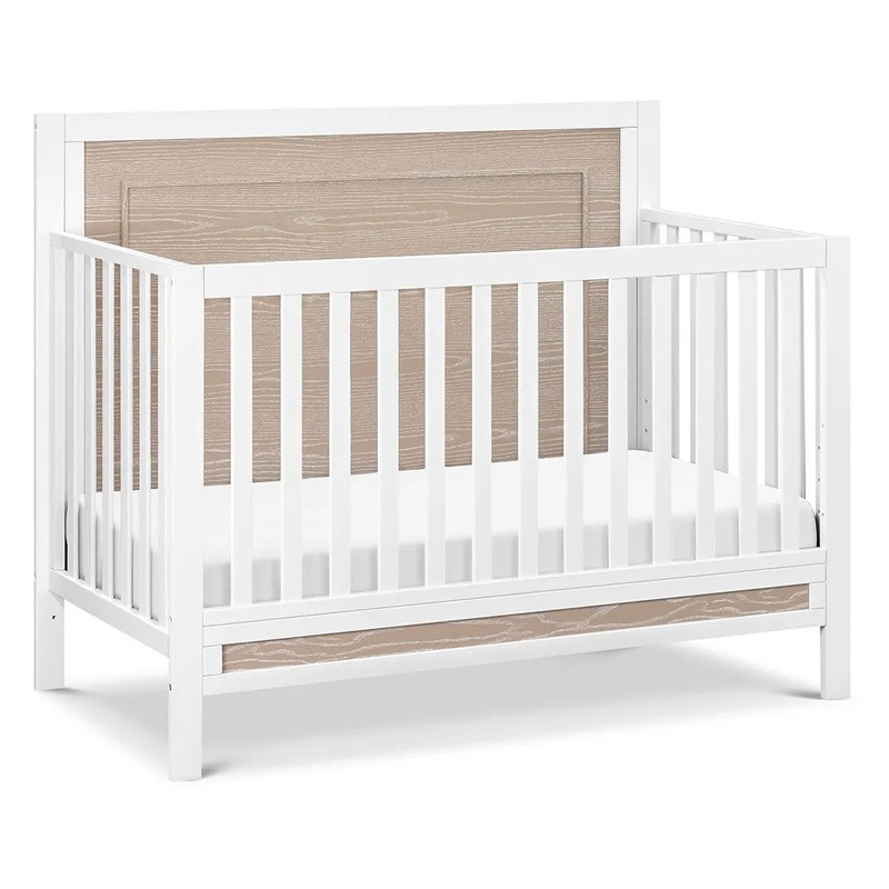 Carter’s by DaVinci Radley 4-in-1 Convertible Crib – White/Coastwood