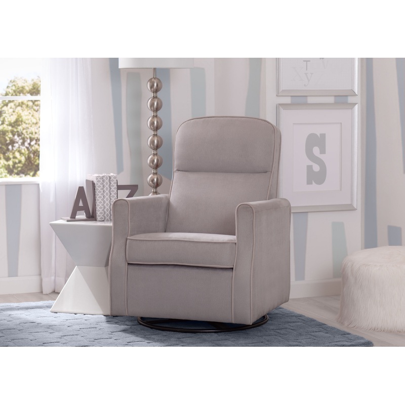 Clair Slim Nursery Glider Swivel Rocker Chair