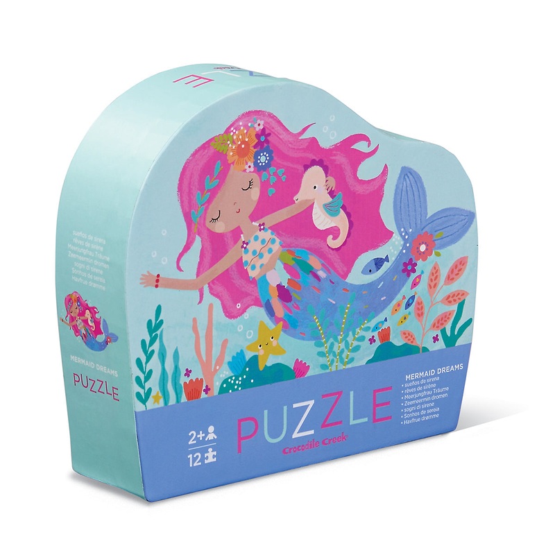 Crocodile Creek- Mermaid Dreams 12pc Mini Puzzle