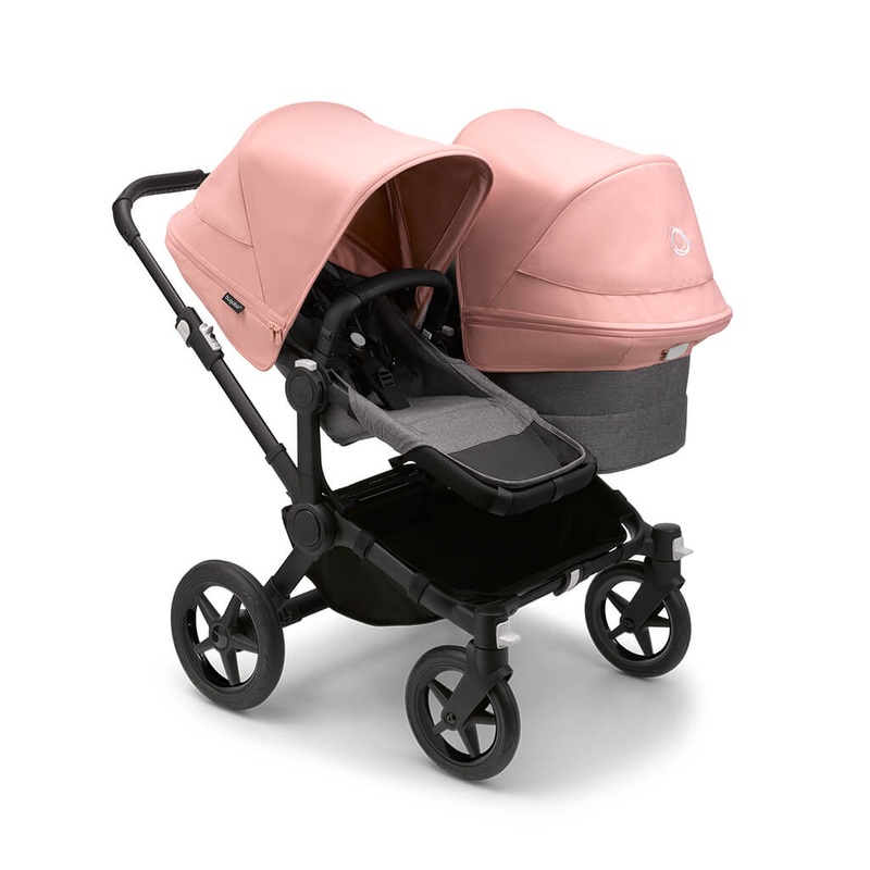 Donkey 5 Duo Complete Stroller Black/Grey Melange