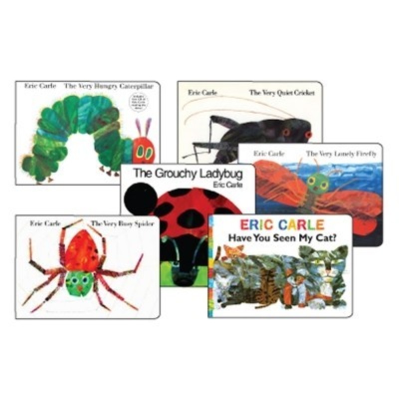 Favorite Eric Carle Board Books (Set of 6)