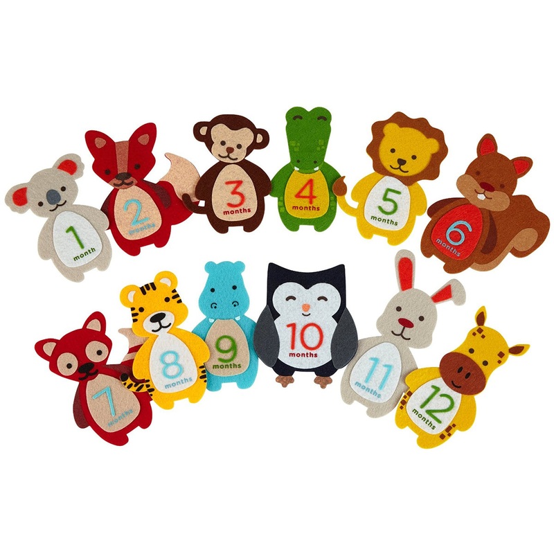 Pearhead First Year Felt Belly Stickers