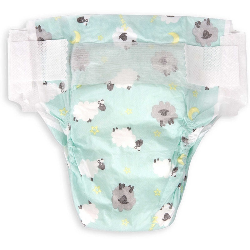 The Honest Company Overnight Diapers in Sleepy Sheep – Size 4 (22-37 lbs)