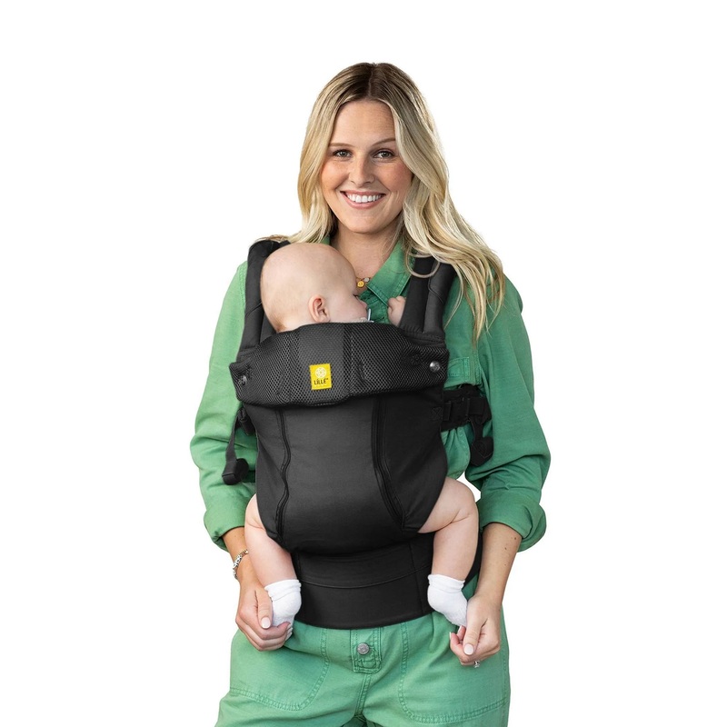 Complete 6-in-1 All Season Baby Carrier – Black (See Description)