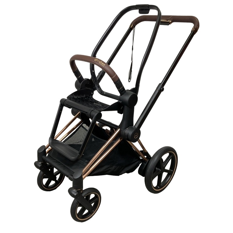 Cybex E-PRIAM Stroller Frame Only, 2019, Rosegold, without Battery