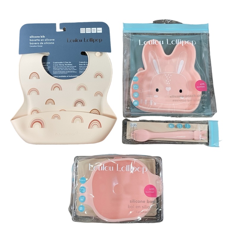 LouLou Lollipop Born to Be Wild Gift Set, Bunny