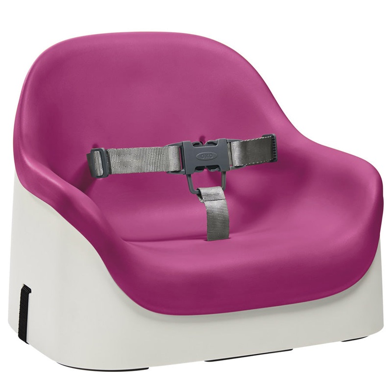 OXO Tot Nest Portable Booster Chair with Straps – Pink
