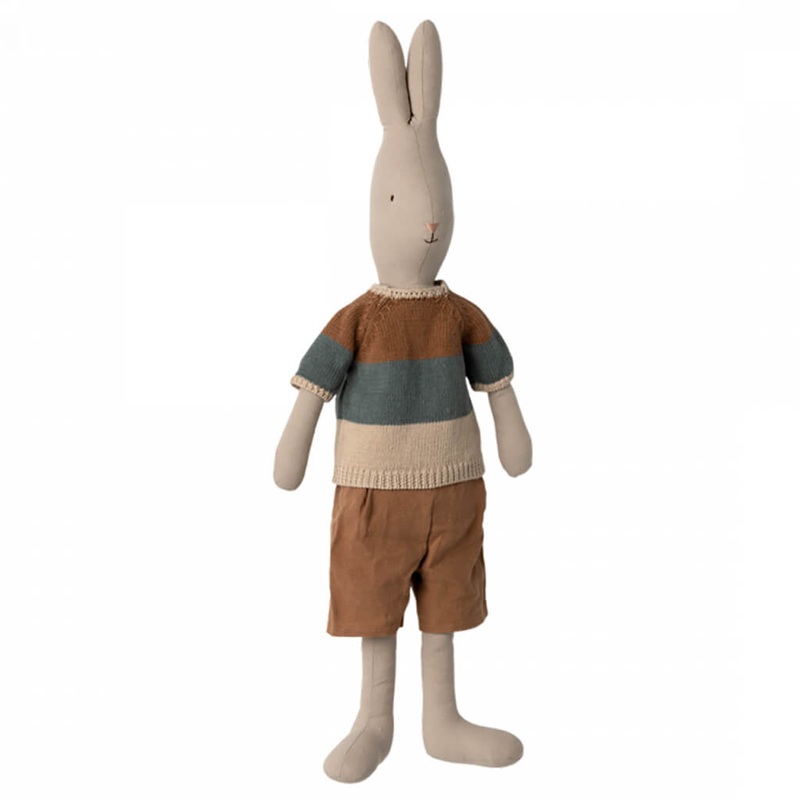 Rabbit Size 4 Doll Knitted Shirt and  Shorts
