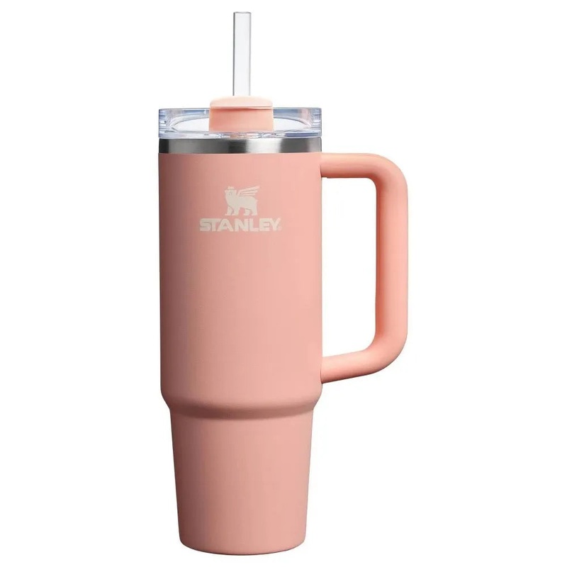 Stanley 30 Oz Stainless Steel H2.0 Flowstate Quencher Tumbler- Creamsicle