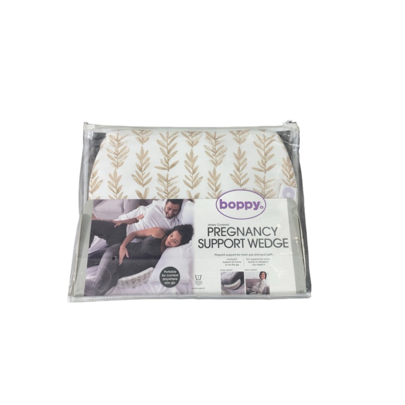Boppy Pregnancy Wedge Pillow, Taupe Grassland