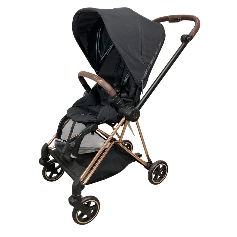 Cybex Mios2 Stroller, 2021, Deep Black, Rosegold