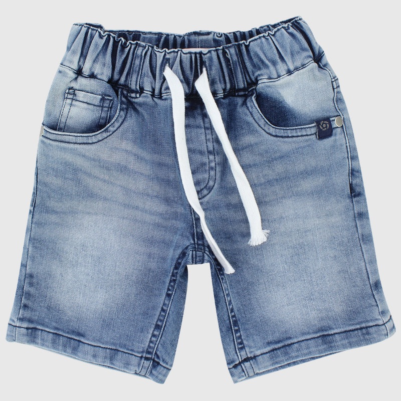 Faded Jean Shorts
