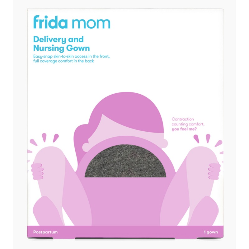 FridaMom Delivery & Nursing Gown