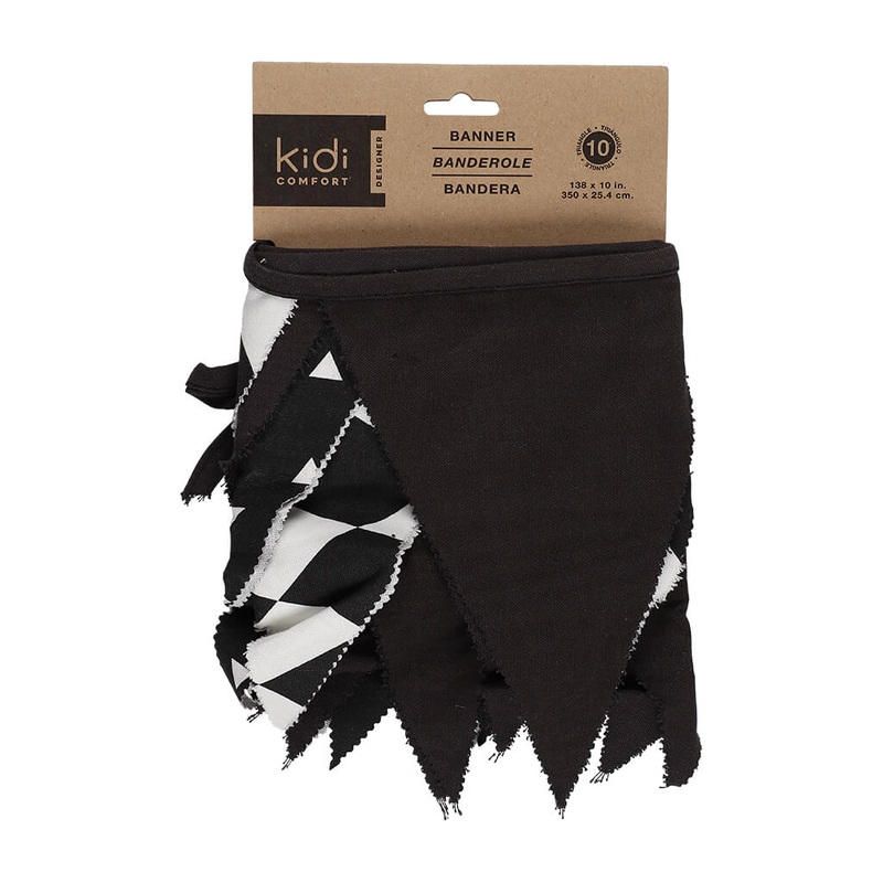 Garland Flags Decor Black