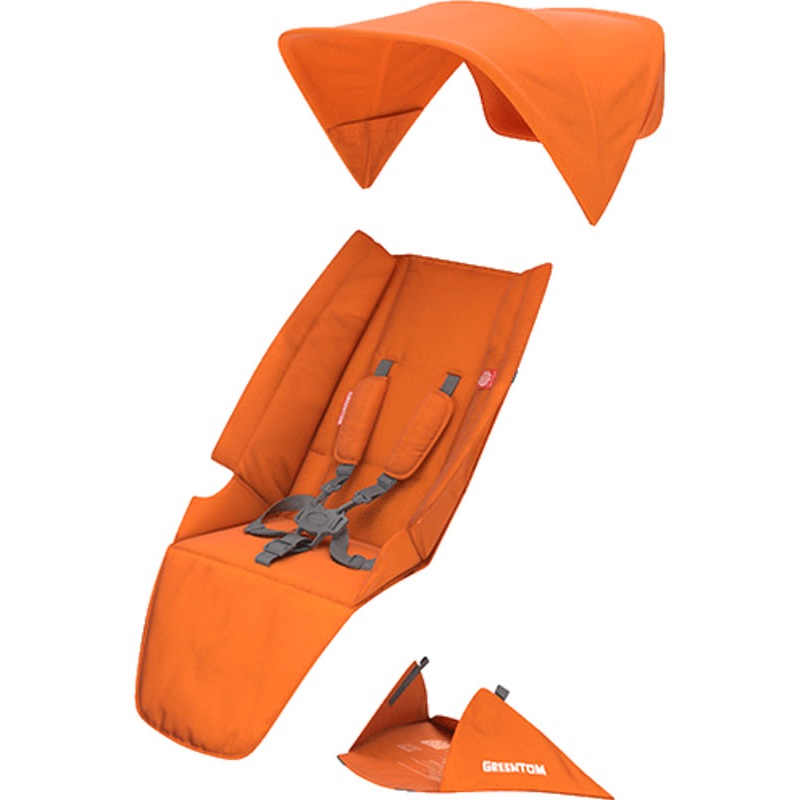 Greentom Classic Seat Fabric Set – Orange