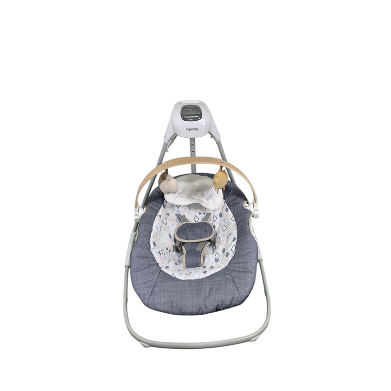 Ingenuity Simple Comfort 2-in-1 Swing Rocker, Parker