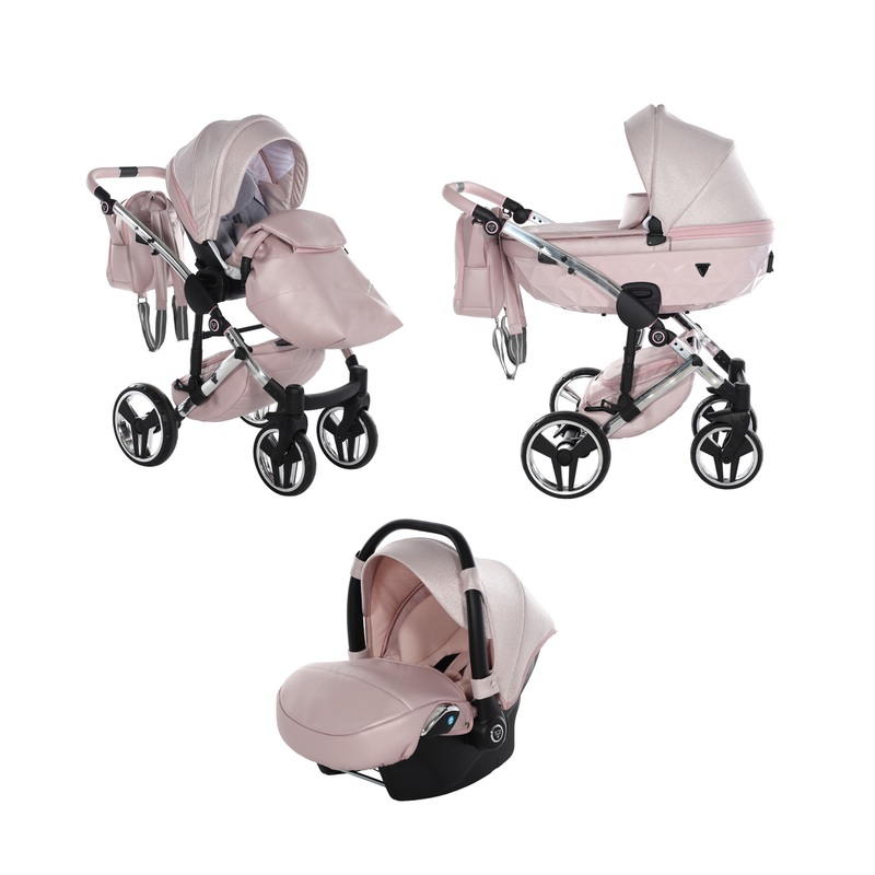 JUNAMA DOLCE PINK – 3IN1 (INCLUDES CAR SEAT)
