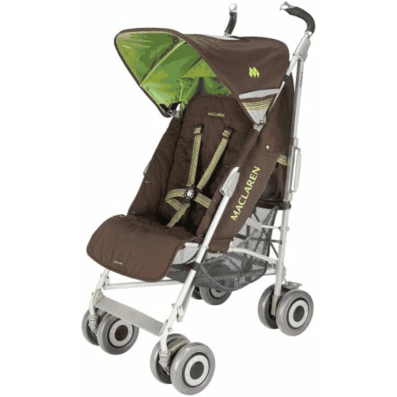 Maclaren Techno XLR Stroller Coffee Brown Marsh Green