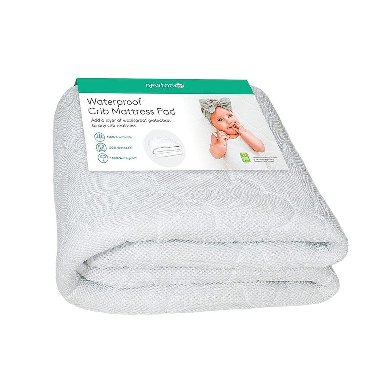 Newton Waterproof + Breathable Mattress Pad, White, 1 pack