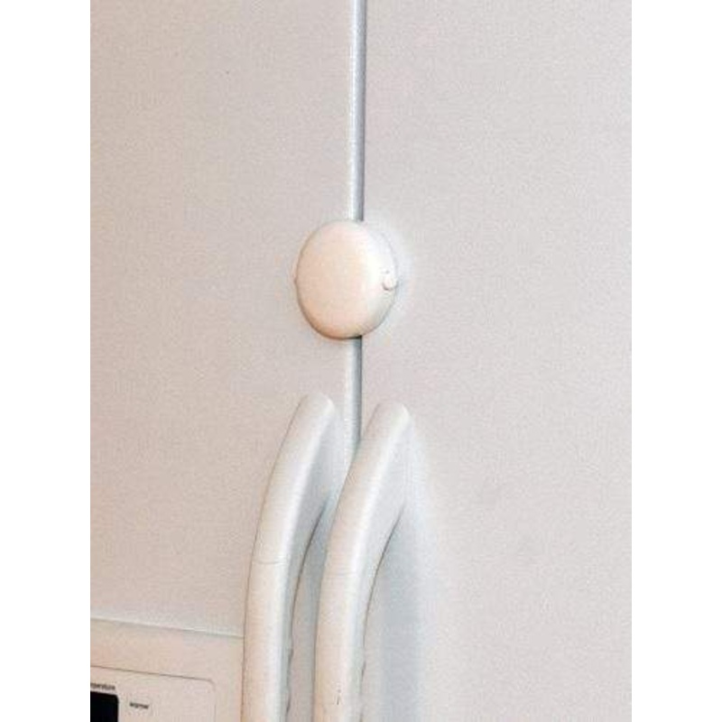 Qdos Adhesive Fridge/Freezer Lock – White