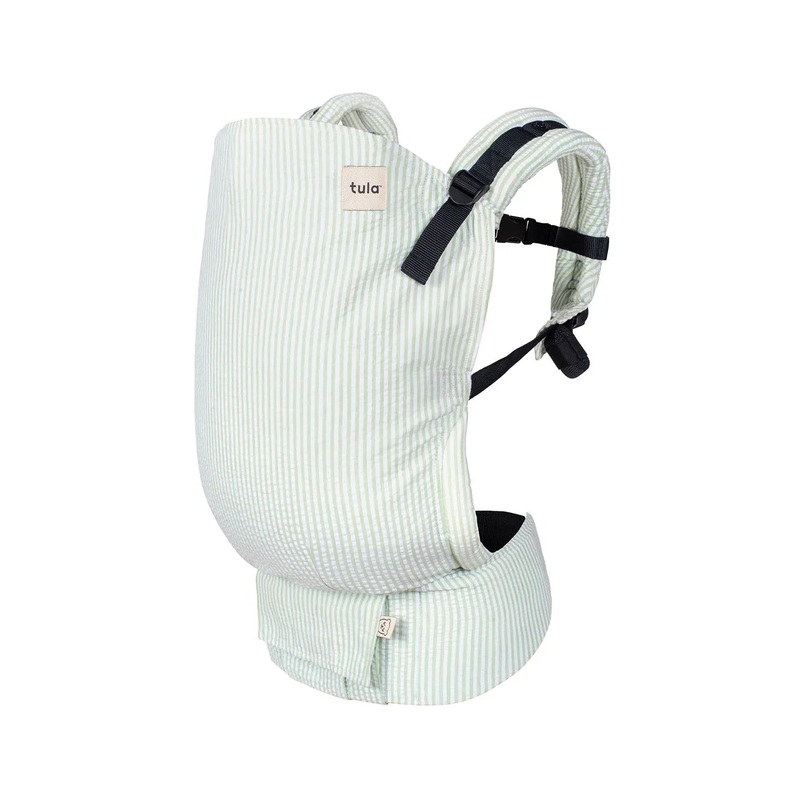 Seersucker Toddler Carrier – Spring Green