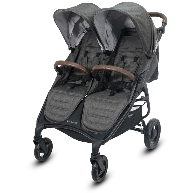 Valco OPEN BOX Snap Duo Trend Side by Side Double Stroller – Charcoal