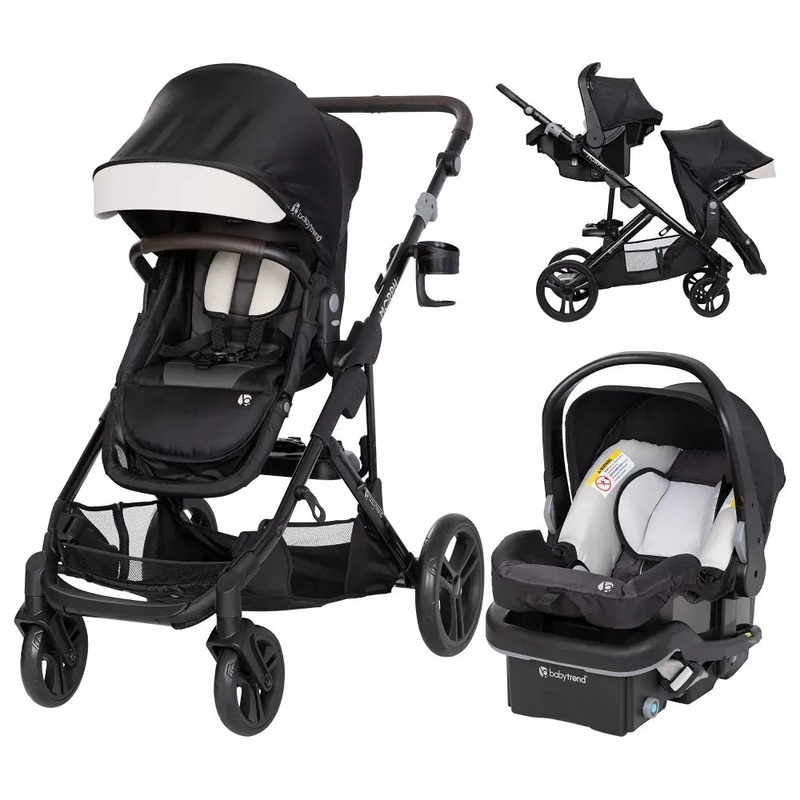Morph Single to Double Modular Stroller Travel System – Madrid Tan