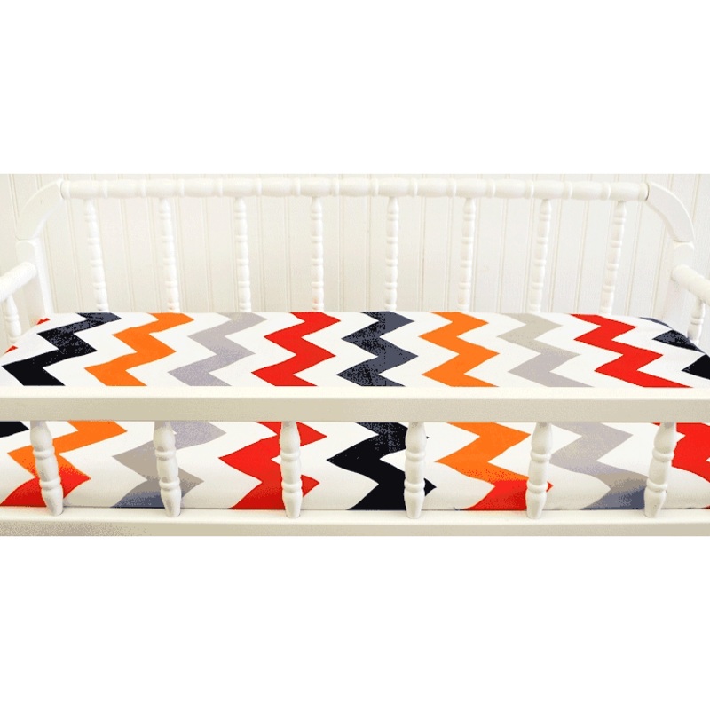 New Arrivals Zig Zag Rugby Changing Pad Cover