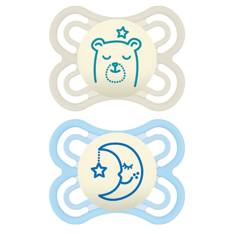 Perfect Night Orthodontic Pacifier – 0-6 Months – 2 Pack
