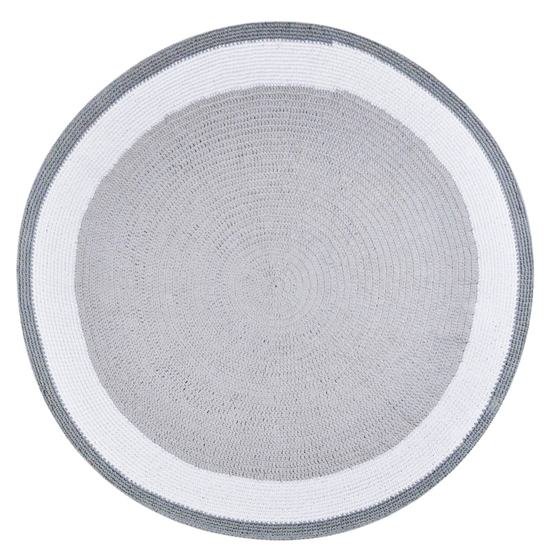Spot On Square Trio Rug – Grey