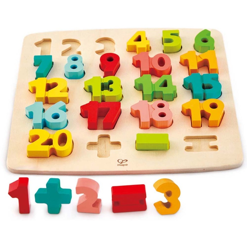 Numbers Chunky Puzzle
