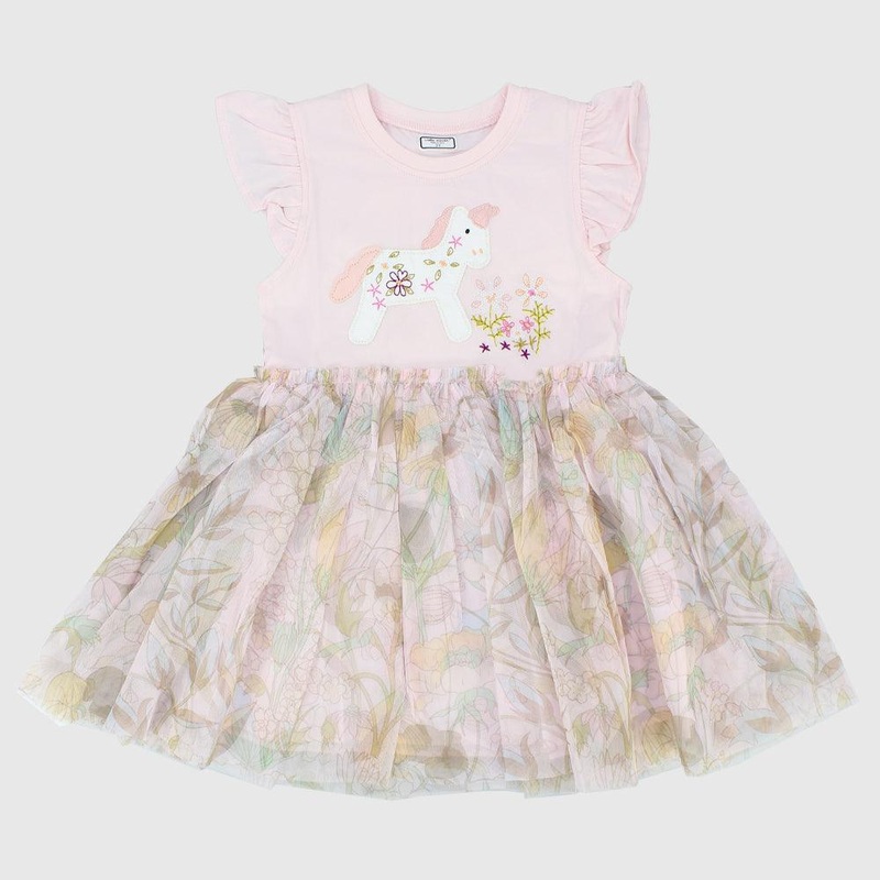 Ruffled Shoulders Sleeveless Dress
