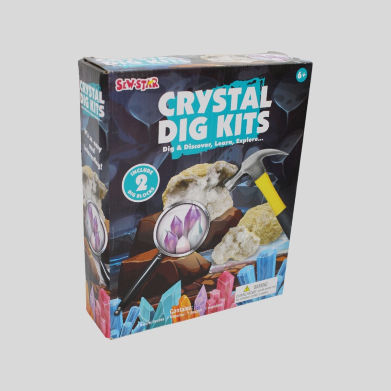 Sew-Star Crystal Dig Kits- Excavation Toy For Kids, 6+0