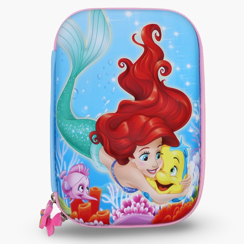 The Little Mermaid Pencil Case – Light Blue