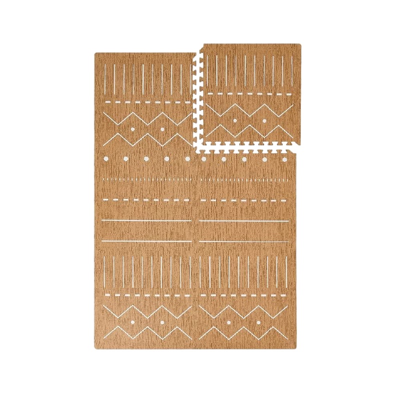 Toddlekind Prettier Puzzle Playmat Standard, Camel, Berber