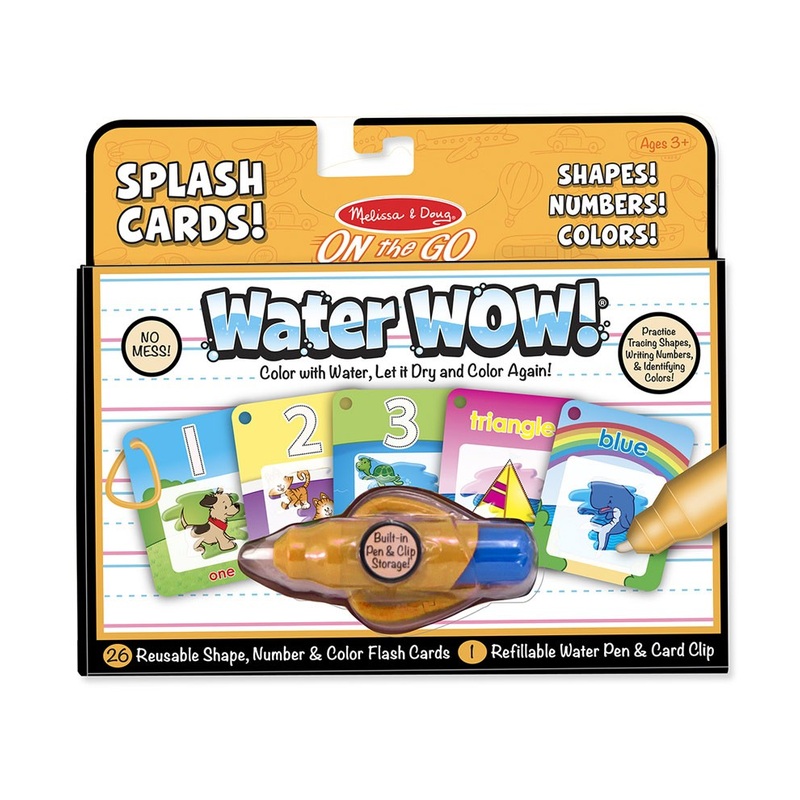 Water Wow! Number, Color, Shape Cards
